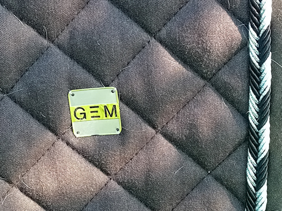 Tapis de selle GEM noir occasion