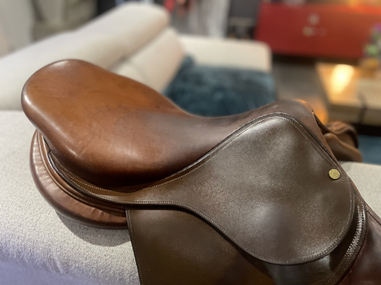 Selle obstacle Bruno Delgrange 17 pouces occasion