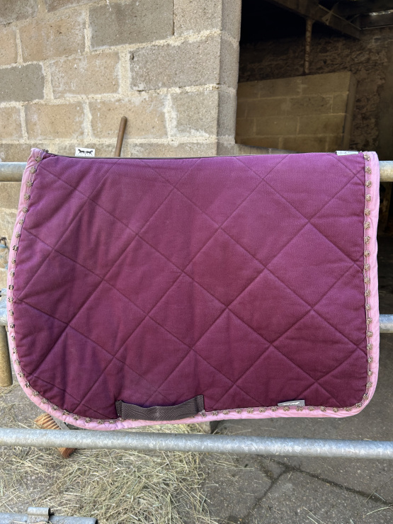 Tapis de selle Marta Morgan prune (cheval) occasion