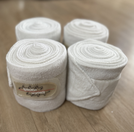 Bandes de polo Eskadron blanc *4 (cheval) occasion Bandes de polo Eskadron blanc *4 (cheval) occasion