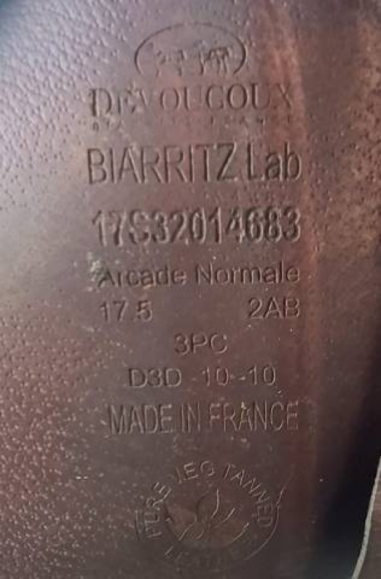 Selle obstacle Devoucoux Biarritz Lab 17,5 pouces (2017) occasion