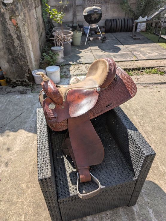 Selle Western Billy Cook 17 pouces occasion