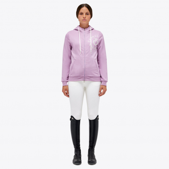 Sweat Cavalleria Toscana Emblem violet (XS) neuf occasion