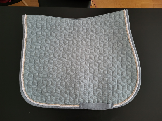 Tapis Kentucky velvet bleu clair (cheval) occasion