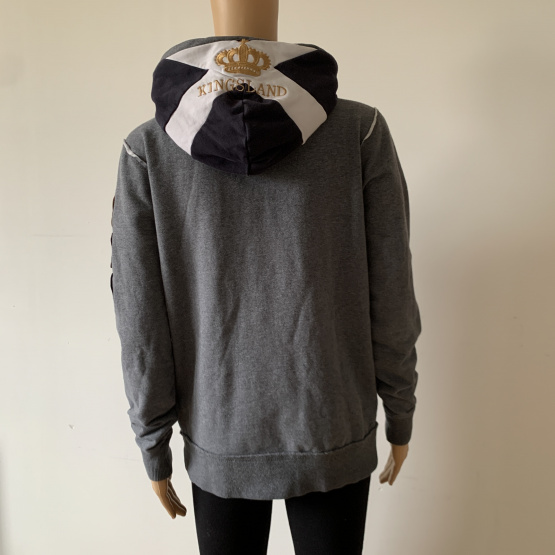 Sweat Kingsland capuche gris XXS occasion