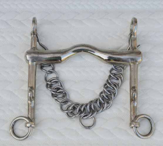 Mors de bride l’hotte en inox 125 mm occasion