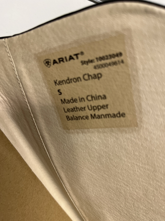 Chaps Ariat S occasion
