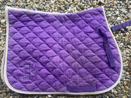 tapis de selle After Riding violet occasion