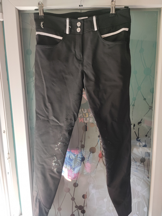 Pantalon équitation Pénélope Leprevost noir (36) neuf occasion
