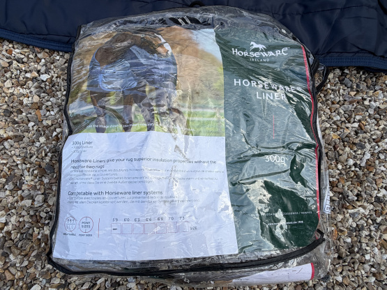 Liner Horseware 300G bleu 125 cm occasion