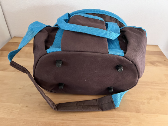 Sac de pansage marron /bleu occasion