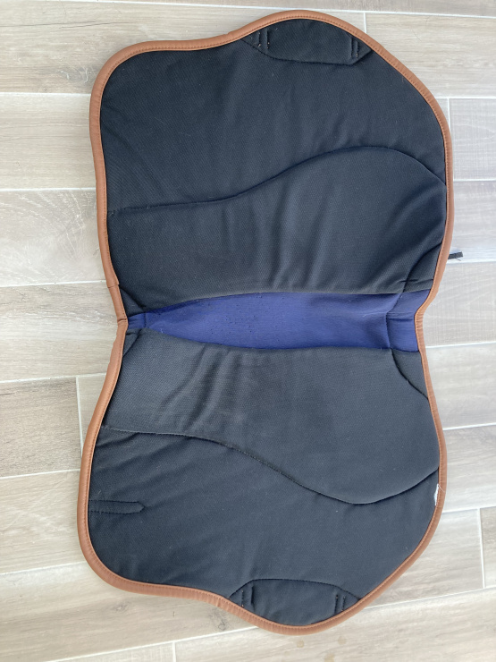 Tapis de selle Fouganza bleu (cheval) occasion