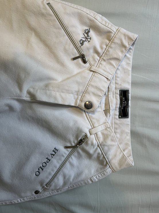 Pantalon Equitation HV Polo blanc (36) occasion