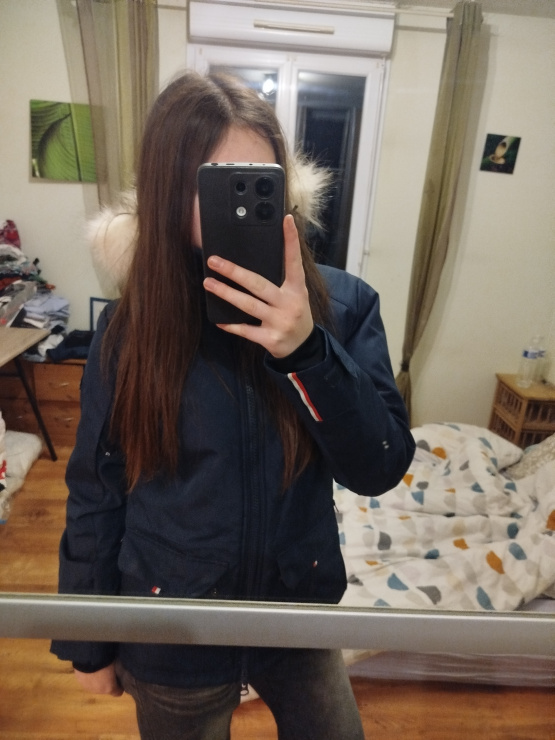 Blouson Equithème bleu (S) neuf occasion