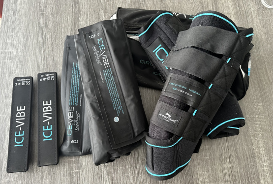 Guêtres Horseware Ice Vibe bleu (cheval) occasion