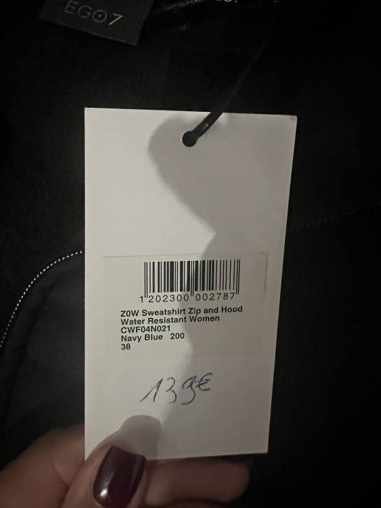 Sweat zipper ego 7 (XS) neuf occasion