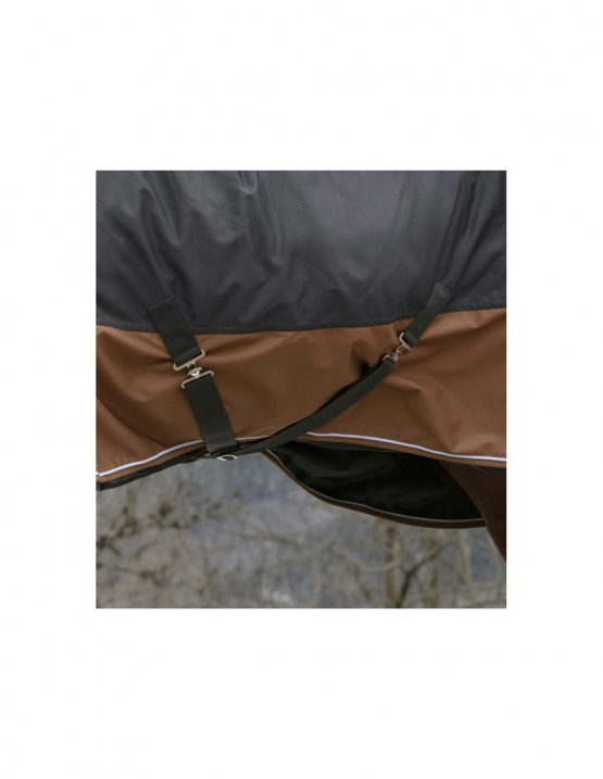 Couverture Equithème tyrex 600d aisance gris 120 cm (neuf) occasion