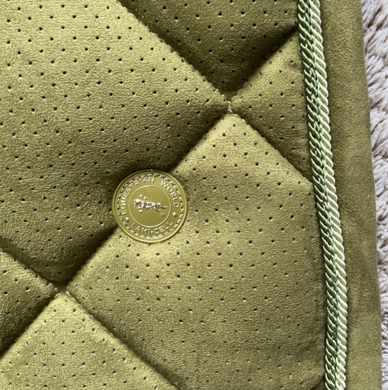 Tapis de selle Lamicell velours vert (neuf) occasion