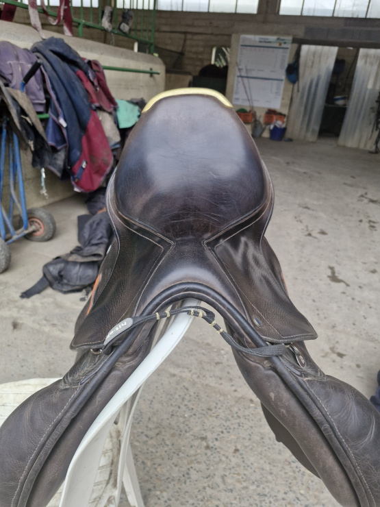 Selle obstacle Stübben Portos Élite 17,5 pouces (2017) occasion