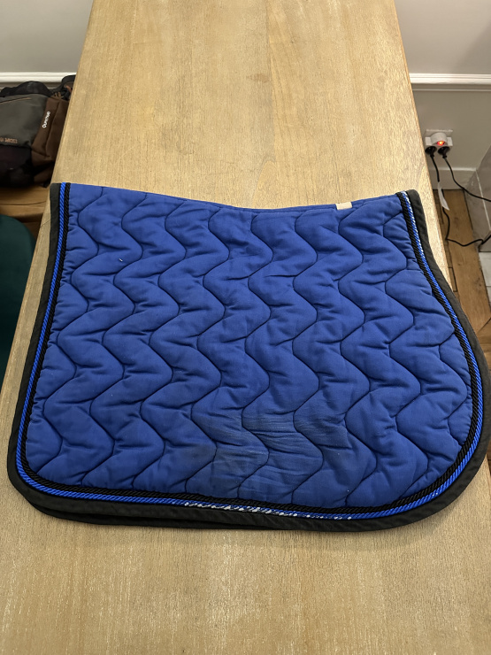 Tapis de selle RG bleu occasion