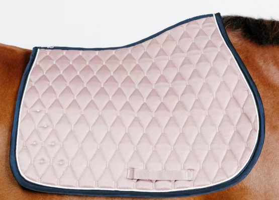 Tapis de selle  Fouganza rose à strass occasion