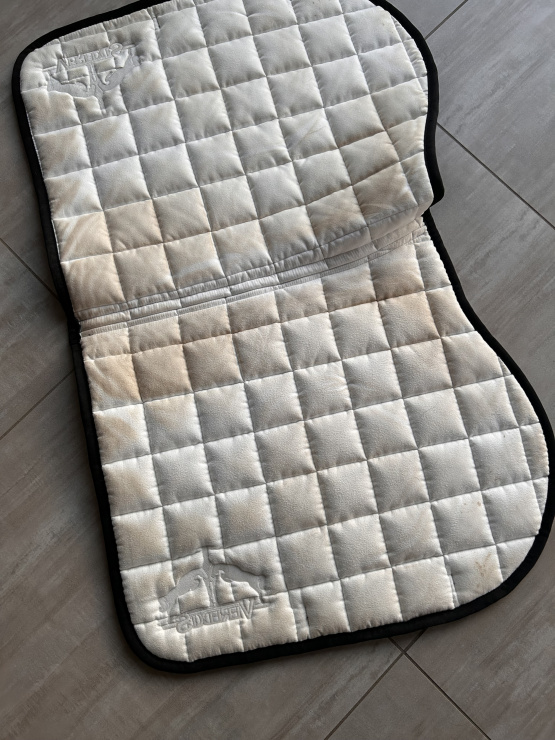 Tapis de selle Veredus noir & blanc (cheval) occasion