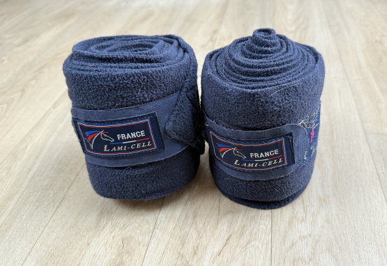 Bandes de polo Lamicell bleu *2 (cheval) occasion Bandes de polo Lamicell bleu *2 (cheval) occasion