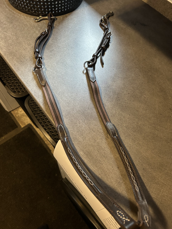 Collier de chasse + martinguale Fouganza (poney) occasion