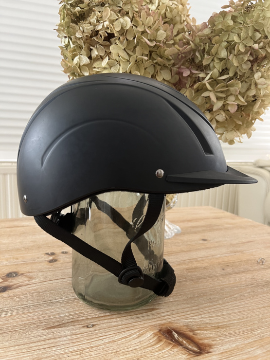 Casque équitation Fouganza noir (55-59) occasion