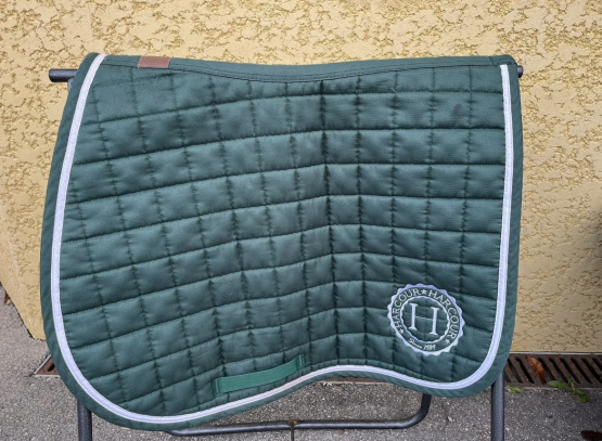 Tapis de selle Harcour vert (cheval) occasion Tapis de selle Harcour vert (cheval) occasion