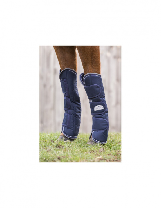 Guêtres de transport Equithème tyrex 600 d bleu (cheval) neuf occasion
