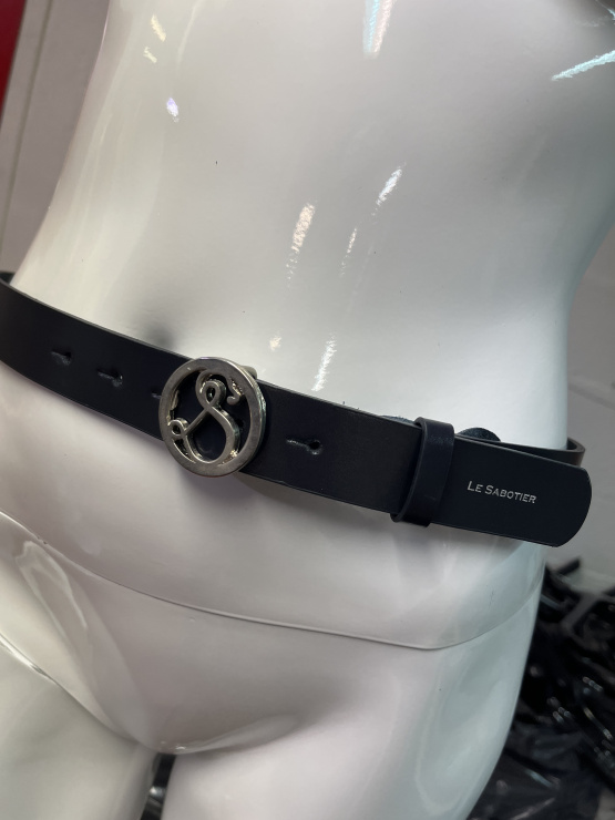 Ceinture Le Sabotier 80 cm bleu marine occasion