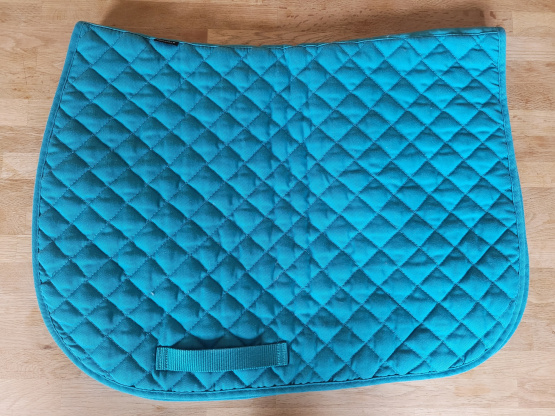 Tapis de selle Fouganza bleu (poney) occasion