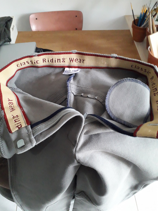Pantalon Classic Riding gris (42) occasion