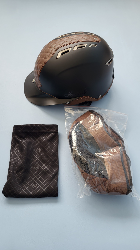 Casque équitation Aurak Chevel Crystal Tai (57) neuf occasion