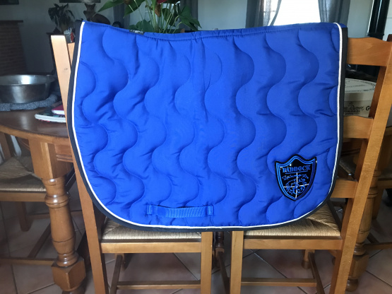 Tapis de selle Paddock Sport bleu (neuf) occasion
