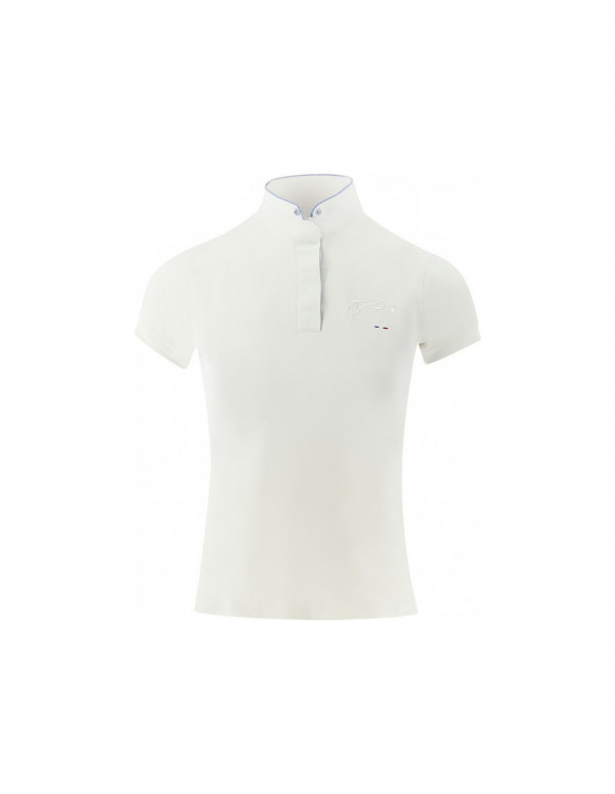 Polo de concours Penelope Madrid blanc (XL) neuf occasion