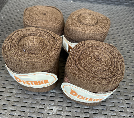 Bandes Destrier marron *4 (cheval) occasion