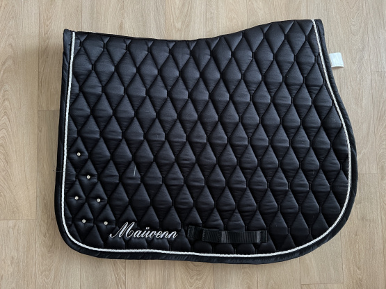 Tapis de selle Fouganza noir occasion