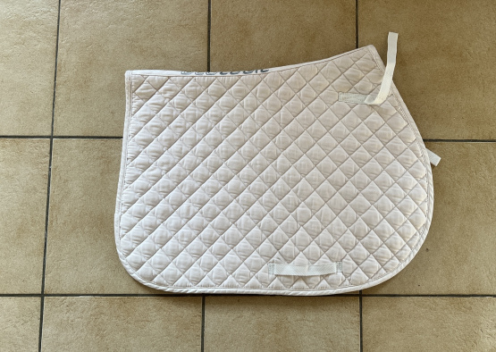 Tapis de selle Geologic blanc (cheval) occasion