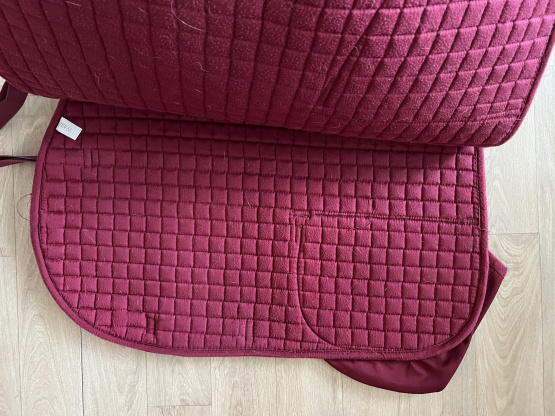 Tapis de selle Sportech Memory rouge occasion