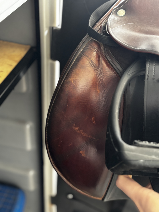 Selle mixte Childeric 17 pouces occasion
