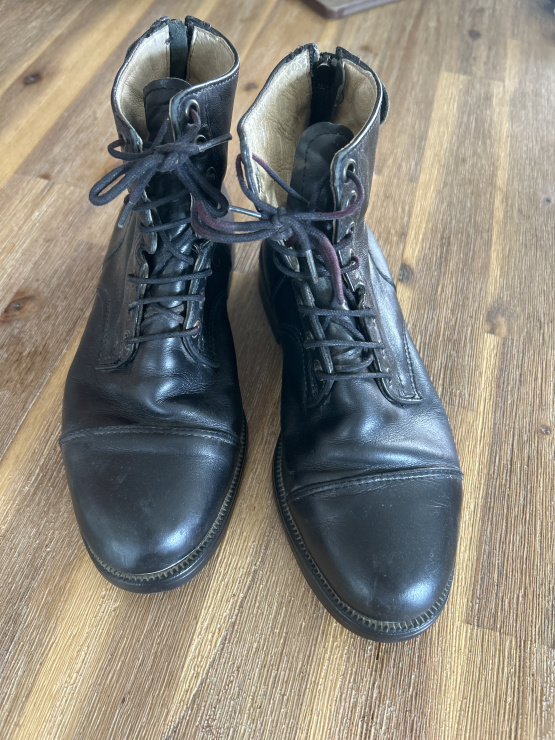 Boots équitation Fouganza noir T37 occasion