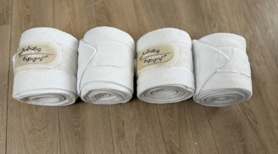 Bandes de polo Eskadron blanc *4 (cheval) occasion Bandes de polo Eskadron blanc *4 (cheval) occasion