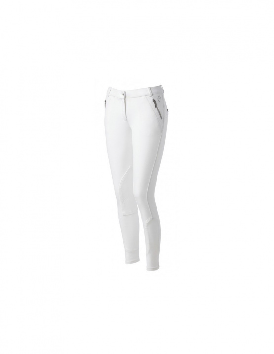 Pantalon équitation Equithème Zipper blanc (42) neuf occasion