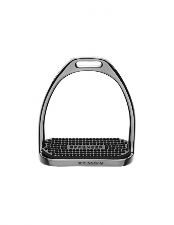 Etriers Sprenger semelles caoutchouc gris 12 cm (neuf) occasion