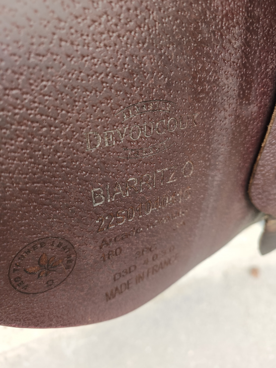 Selle mixte Devoucoux Biarritz 0 18 pouces (2022) occasion
