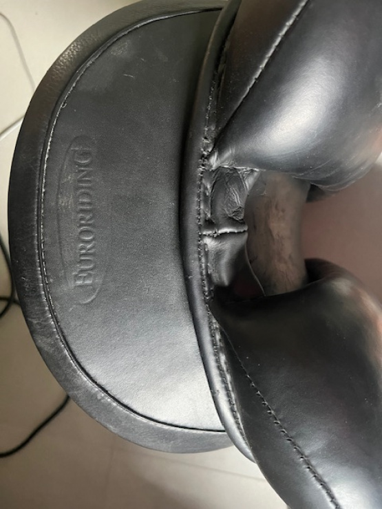 Selle dressage Euroriding diamant 16.5 pouces occasion