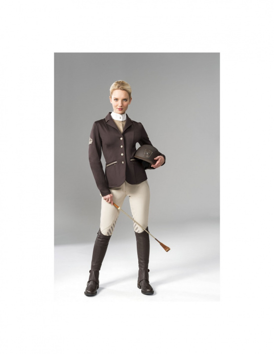 Veste de concours Equithème Soft Cristal noir (40) neuf occasion