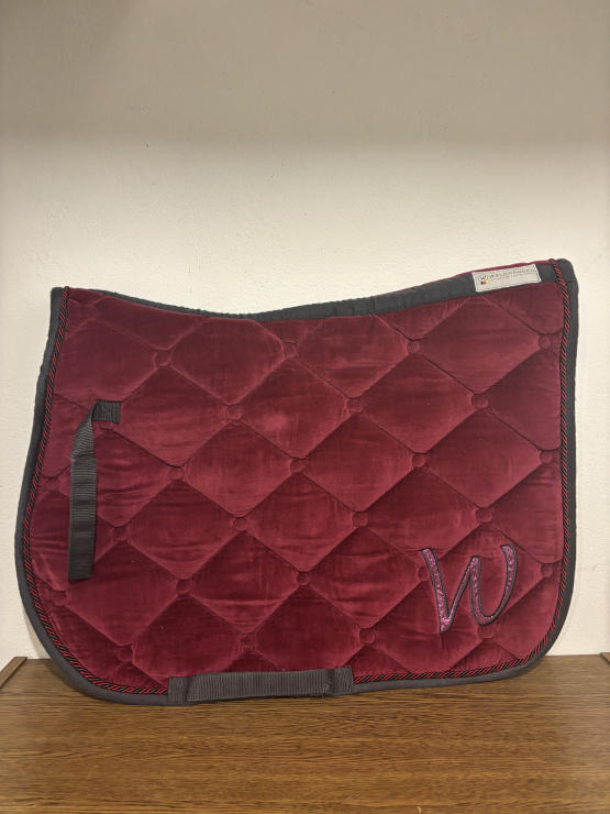 Tapis de selle Waldhausen rouge occasion